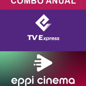 combo recarga tv express + eppi cinema anual